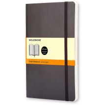 Notitieboek Moleskine pocket 90x140mm lijn softcover zwart