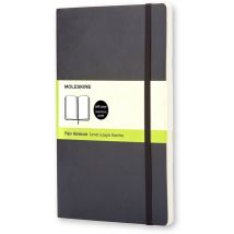 Notitieboek Moleskine pocket 90x140mm blanco zwart