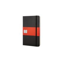Adresboek Moleskine large 130x210mm hard cover lijn zwart