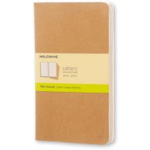 Schrift Moleskine 130x210mm blanco 160blz 70gr kraft