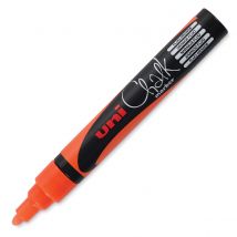 Krijtstift Uni-ball chalk rond 1.8-2.5mm fluor oranje