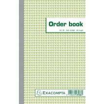 Orderboek Exacompta 210x135mm 50x2vel