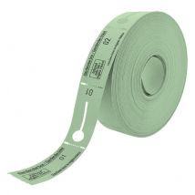 Garderobebonnen Combicraft nummering 2x 1 t/m 500 groen