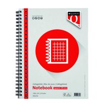 Collegeblok Quantore A4 23-gaats ruit 10mm 100vel
