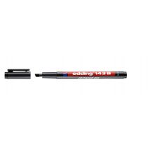 Viltstift edding 143 schuin 1-3mm zwart