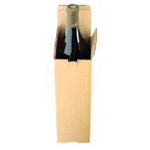 Verzenddoos fles IEZZY karton bruin 90x90x360mm