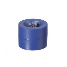 Papercliphouder MAUL Pro magnetisch Ø73x60mm blauw