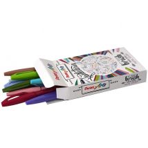 Brushpen Pentel Sign SES15C pastel assorti doos à 12 stuks