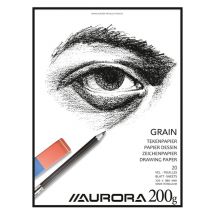 Tekenblok Aurora 27x36cm 20 vel 200 gram Grain papier