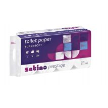 Toiletpapier Satino MT1 Prestige 3-laags 8 rollen à 250 vel wit 071340