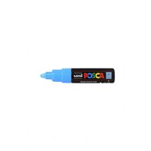 Verfstift Posca PC7M breed lichtblauw