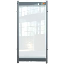 Bureauscherm Nobo modulair doorzichtig PVC 40x82cm
