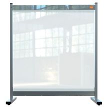 Bureauscherm Nobo doorzichtig PVC 77x86cm