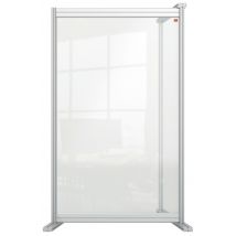 Bureauscherm uitbreidingspaneel Nobo modulair transparant acryl 60x100cm