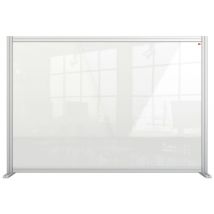 Bureauscherm Nobo modulair transparant acryl 100x140cm