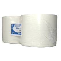 Poetspapier Euro Products M1-V1 2-laags 1000 vel wit 100038