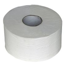 Toiletpapier Euro Products Q5 jumbo klein 2-laags 180m wit 240018