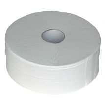 Toiletpapier Euro Products P4 jumbo groot 2-laags 380m wit 240038