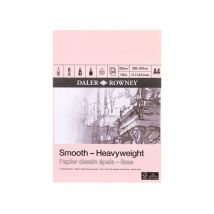 Tekenpapier Daler-Rowney Smooth Heavyweight 220gr A4 natuurlijk wit