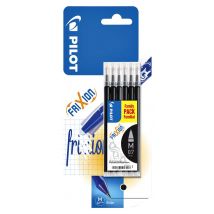 Rollerpenvulling Pilot friXion medium zwart set à 6 stuks