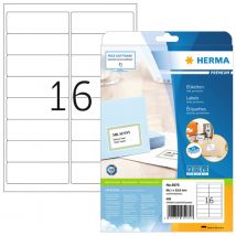 Etiket HERMA 5075 A4 99.1x33.8 mm premium wit 400 stuks