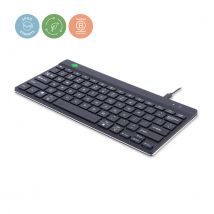 Toetsenbord R-Go Ergonomisch Compact Break QWERTY zwart