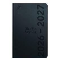 Schoolagenda 2026-2027 Ryam Studie DeLuxe 7dagen/2pagina's zwart