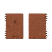 Schrift Adoc Business A4 ruit 5x5mm 144blz 90gr bruin