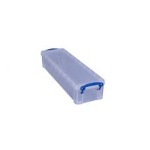 Opbergbox Really Useful 1.5 liter 355x100x70mm transparant wit