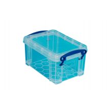 Opbergbox Really Useful 0.7 liter 155x100x80mm transparant wit