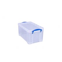 Opbergbox Really Useful 8 liter 340x200x175mm transparant wit