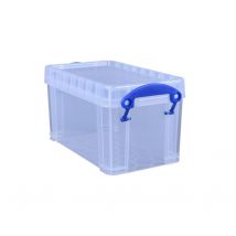 Opbergbox Really Useful 2.1 liter 240x130x125mm transparant wit