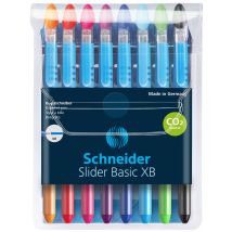 Rollerpen Slider Basic Colours extra breed etui à 8 stuks