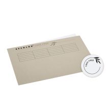 Vouwmap Djois Tree-Free A4 gelijk 226gr beige