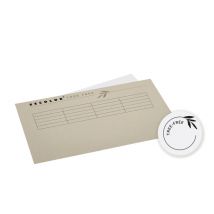 Vouwmap Djois Tree-Free folio gelijk 226gr grijs