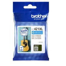 Inktcartridge Brother LC-421XLC blauw