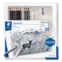 Houtskoolpotloodset  Staedtler Design Journey 12-delig