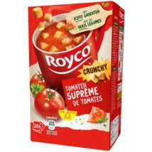 Soep Royco tomaten supreme met croutons 20 zakjes