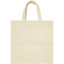 Tas Creativ Company 27.5x30cm 5 stuks katoen naturel