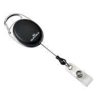 Afrolmechanisme Durable Style met drukknopsluiting zwart