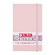 Schetsboek Talens Art Creation 80 witte vellen 140gr 130x210mm roze