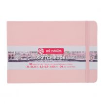 Schetsboek Talens Art Creation 80 witte vellen 140gr 210x150mm roze
