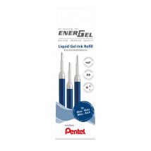 Gelschrijvervulling Pentel LR7 Energel medium blauw set à 3 stuks
