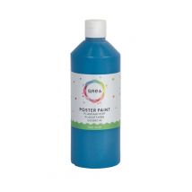 Plakkaatverf Qrea primair blauw 500ml