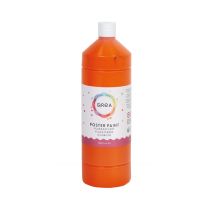 Plakkaatverf Qrea oranje 1000ml