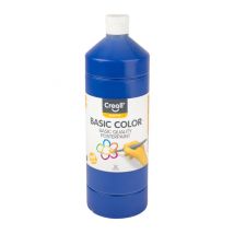 Plakkaatverf Creall basic donkerblauw 1000ml