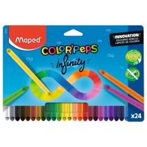Kleurpotlood Maped Color'Peps Infinity set à 24 kleuren