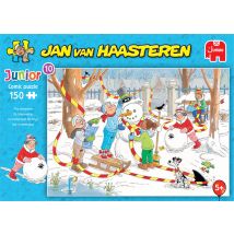 Puzzel Jan van Haasteren Junior 10 De sneeuwpop 150 stukjes