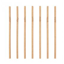 Drinkrietje IEZZY karton buigbaar Ø 6x240mm 100% fair 200 stuks bruin