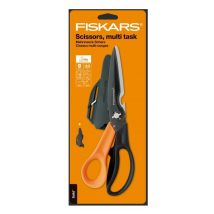 Schaar Fiskars Cuts+More Titanium multifunctioneel zwart